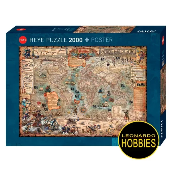 Producto - Pirate World 2000 Piezas Heye 29847
