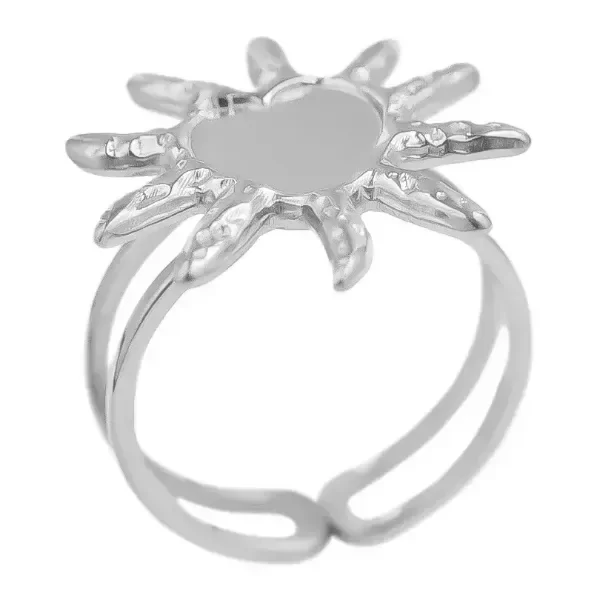 Producto - ANILLO HEART SUN SILVER