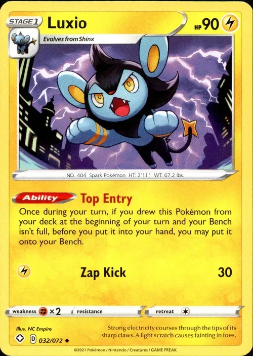 Producto - Luxio - 032/072 - Shining Fates
