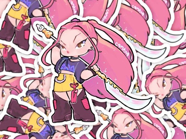 Producto - Mira Sticker Kpop Demon Hunters