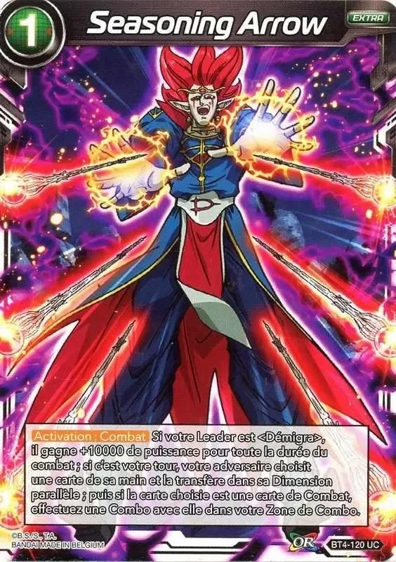 Producto - BT4-120	Seasoning Arrow FOIL - COLOSSAL WARFARE