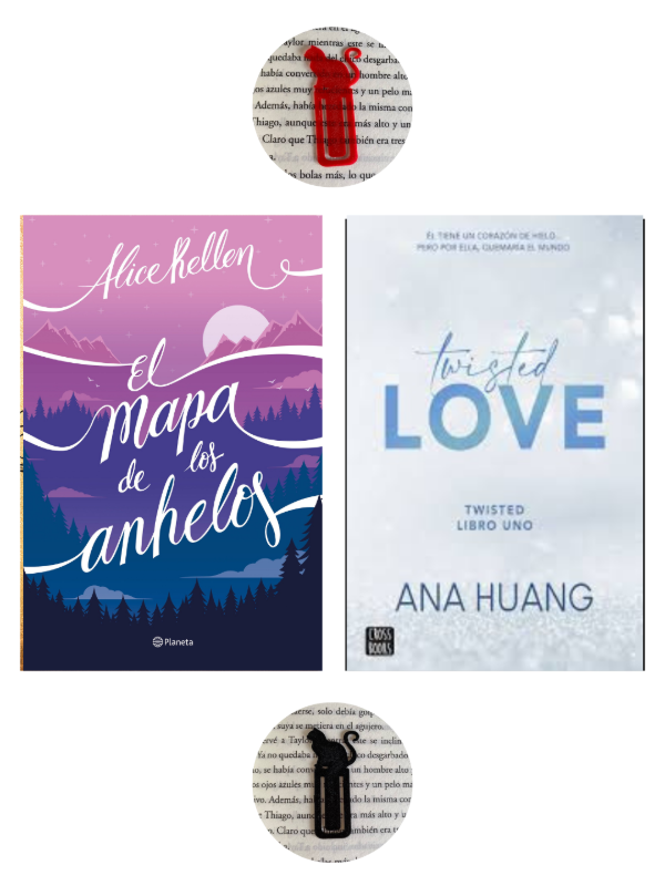 Producto - El mapa de los anhelos + Twisted Love (Separadores de Regalo)