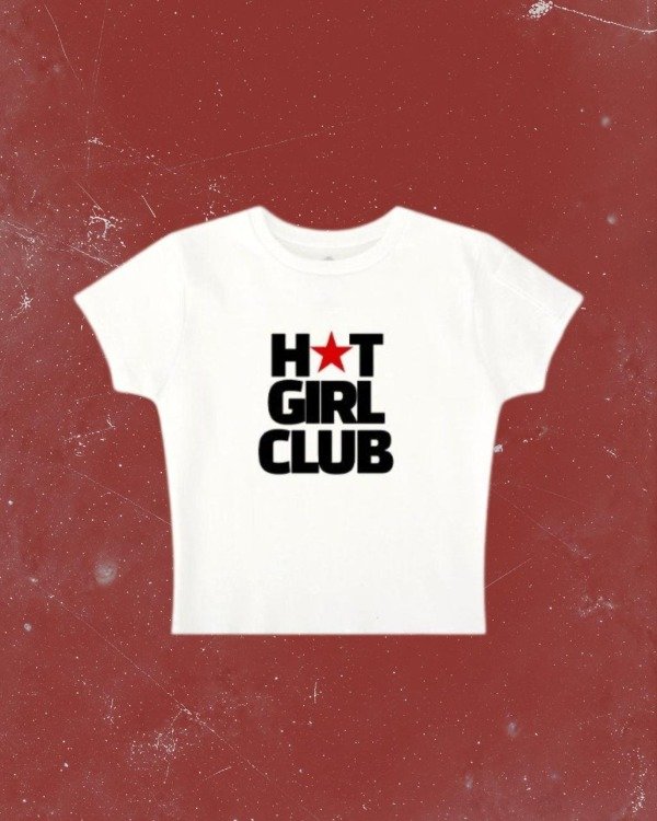 Producto - HOT GIRL CLUB - BABY TEE