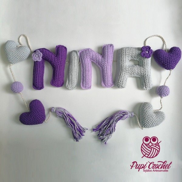 Producto - Guirnalda con nombre personalizada