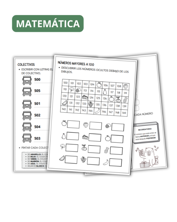 Producto - Números hasta el 1000
