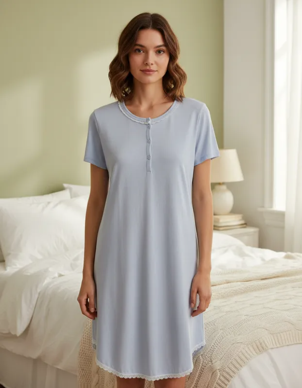 Producto - Mariane - Camisón con puntilla