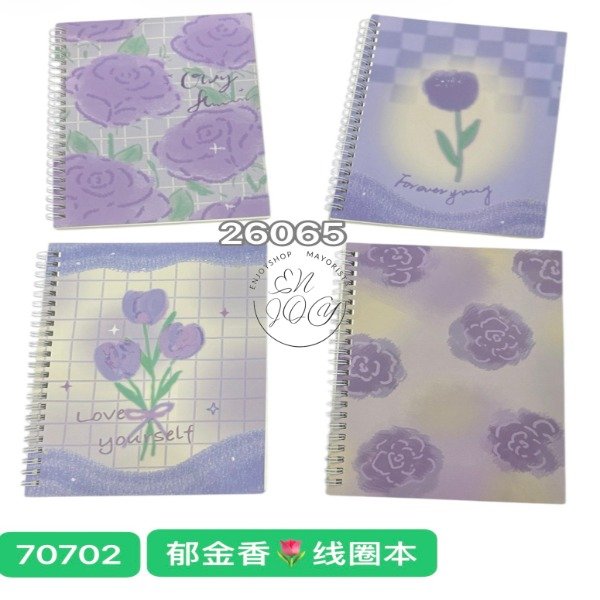 Producto - CUADERNO FLOR TULIPAN 70702