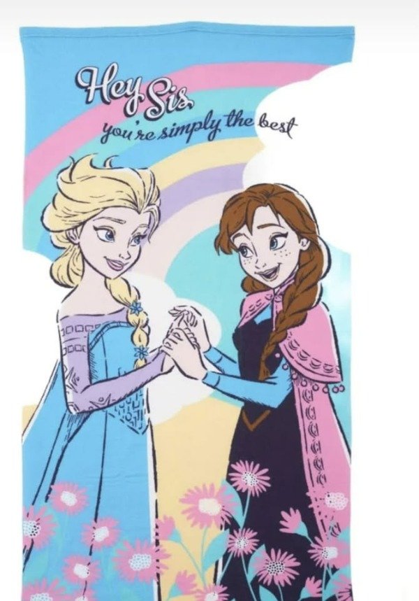 Producto - Toallón con bolso microfibra Frozen