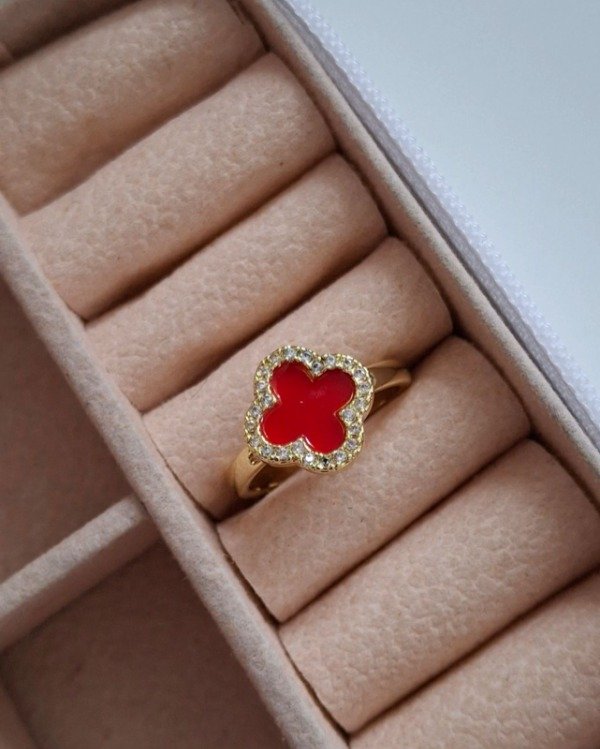Producto - Anillo Arantza Rojo
