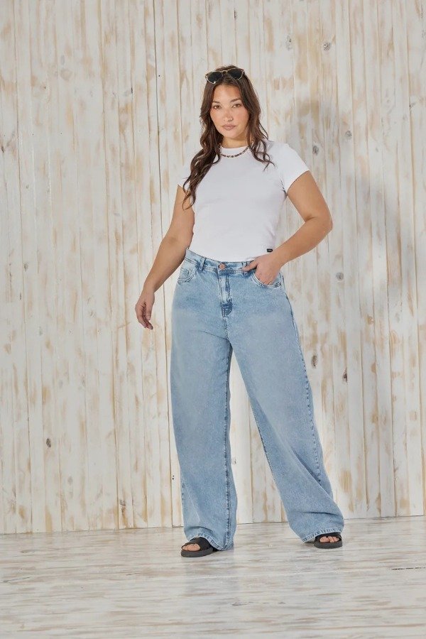 Producto - Jean WIDELEG CENITHO CELESTE CLÁSICO 836 - RÍGIDO - 3
