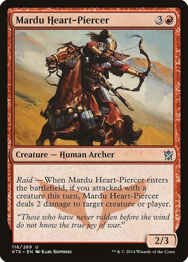 Producto - Mardu Heart-Piercer  Khans of Tarkir