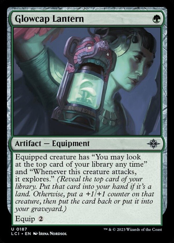 Producto - Glowcap Lantern #187  Lost Caverns of Ixalan