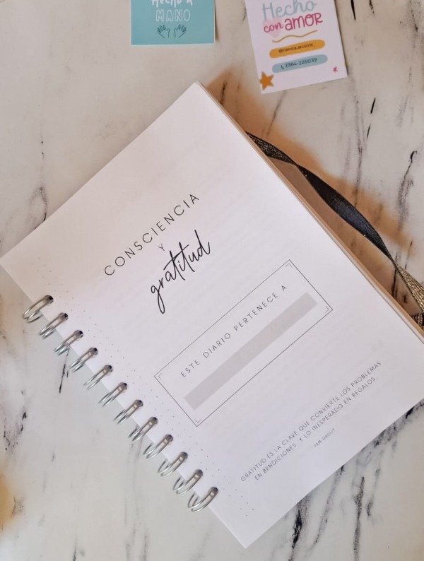 Producto - Diario de Conciencia y Gratitud