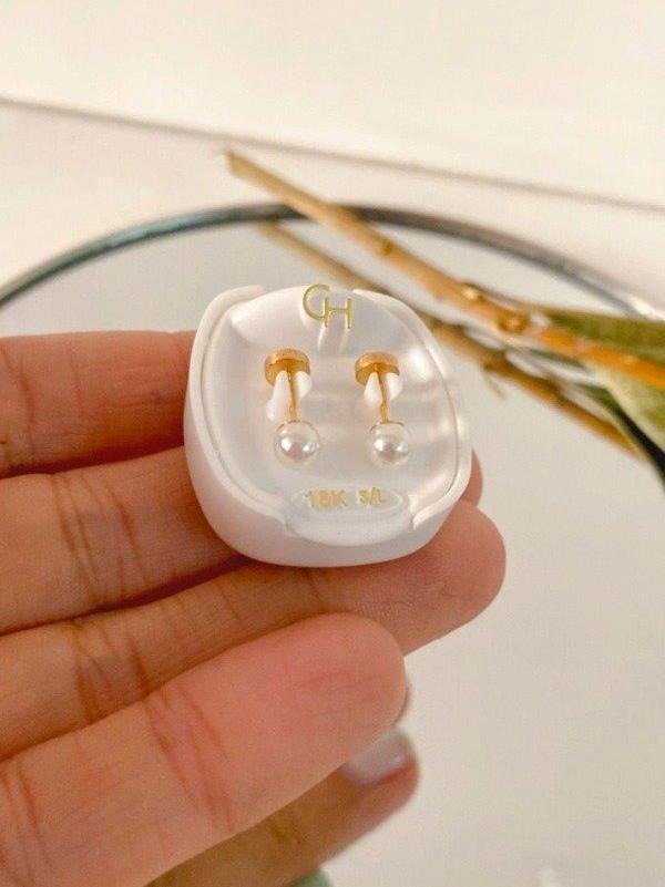 Producto - Abridor perla 5 mm Oro 18 k