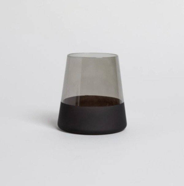 Producto - VASO CONICO FUME FONDO NEGRO