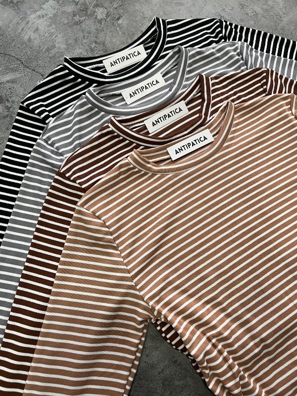 Producto - Camiseta curvy rayada