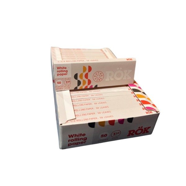 Producto - PAPEL ROK WHITE CAJA X 25 UNIDADES