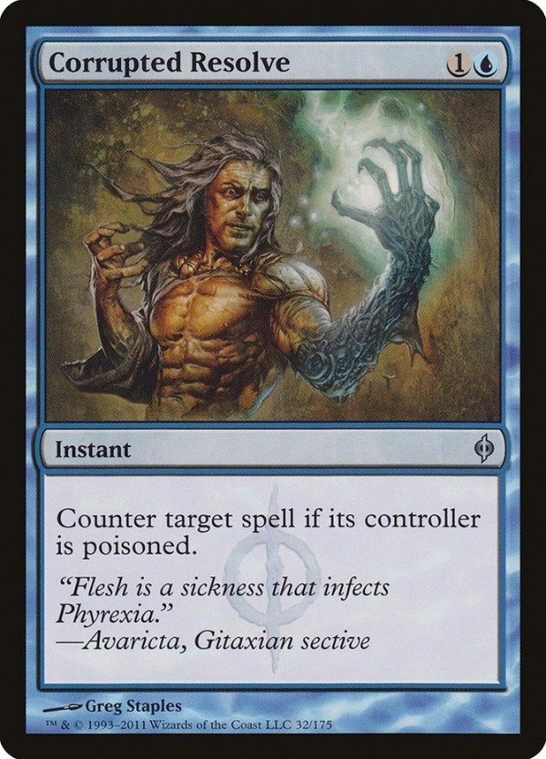 Producto - Corrupted Resolve  New Phyrexia