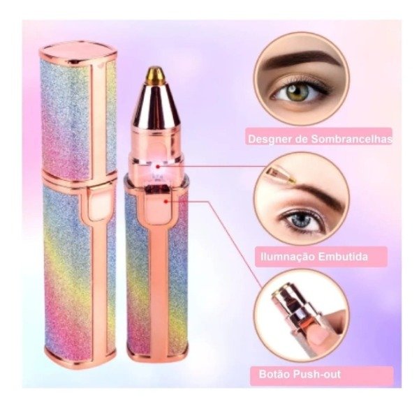 Producto - DEPILADOR FACIAL RECARGABLE 2en1