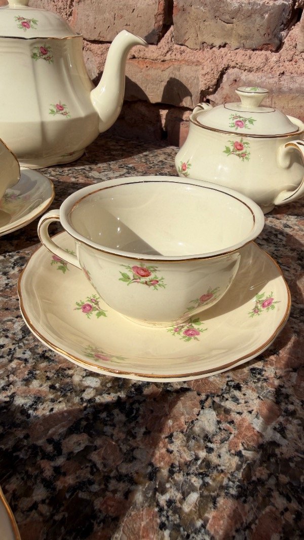 Producto - Dúo de té flores shabby - 0