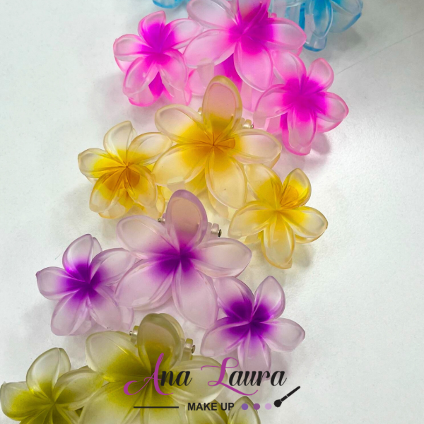 Producto - Broche 3 flores hawaianas