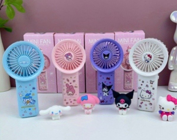 Producto - VENTILADOR MINI FAN PERSONAJES 3 VELOCIDADES