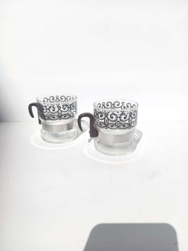 Producto - Tazas mango marrón hay 5 precio por unidad