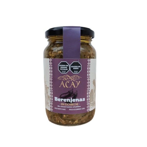 Producto - Escabeche salteño de Berenjenas - 450 gr