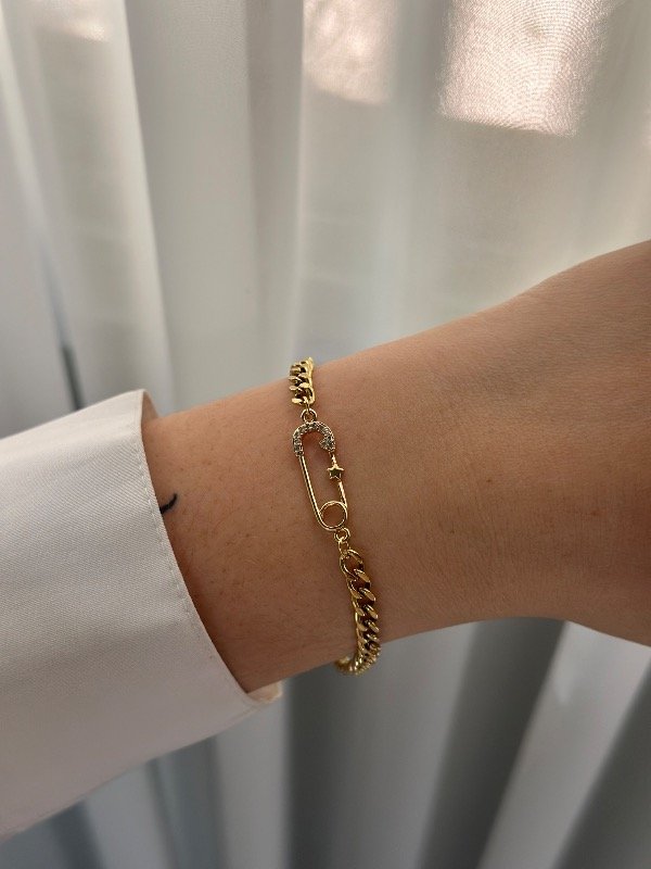 Producto - Pulsera alfiler gold