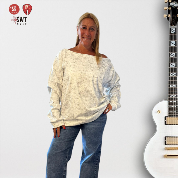 Producto - Buzo Darlon HOMBRO CAIDO LISO VINTAGE Hasta Talle 8