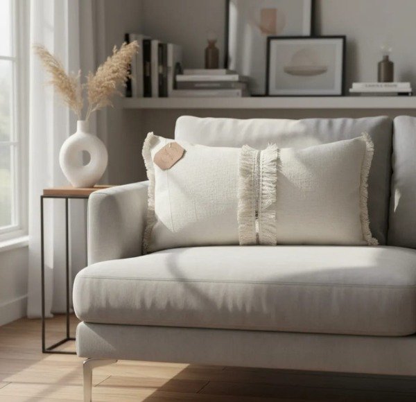Producto - Almohadón Deco Cama Lentejuela Boho Funda Con Relleno 50x30