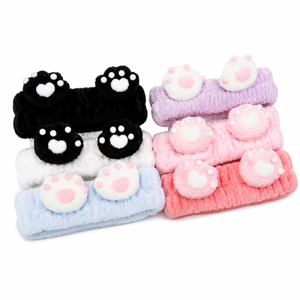 Producto - Vincha p/maquillaje PATITA DE OSO (017747) 015 ELOISE