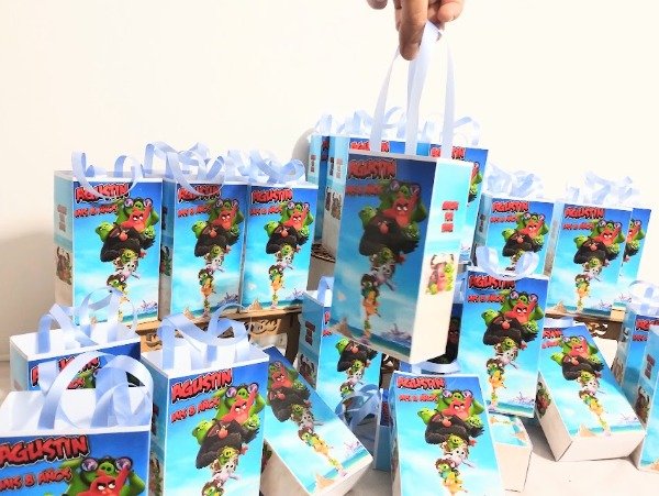 Producto - bolsa con manija angry bird