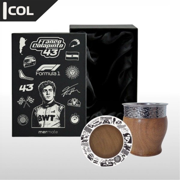 Producto - BOX MATE CON BOMBILLA Y CAJA DE PRESENTACIÓN EXCLUSIVO F1 FRANCO COLAPINTO - 4