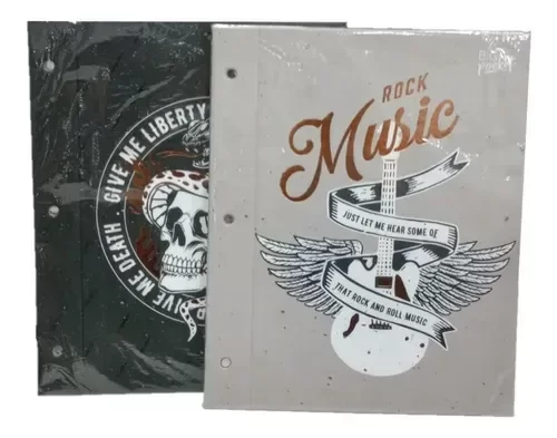 Producto - CARPETA BIG LIFE 2 TAPAS ROCK MUSIC