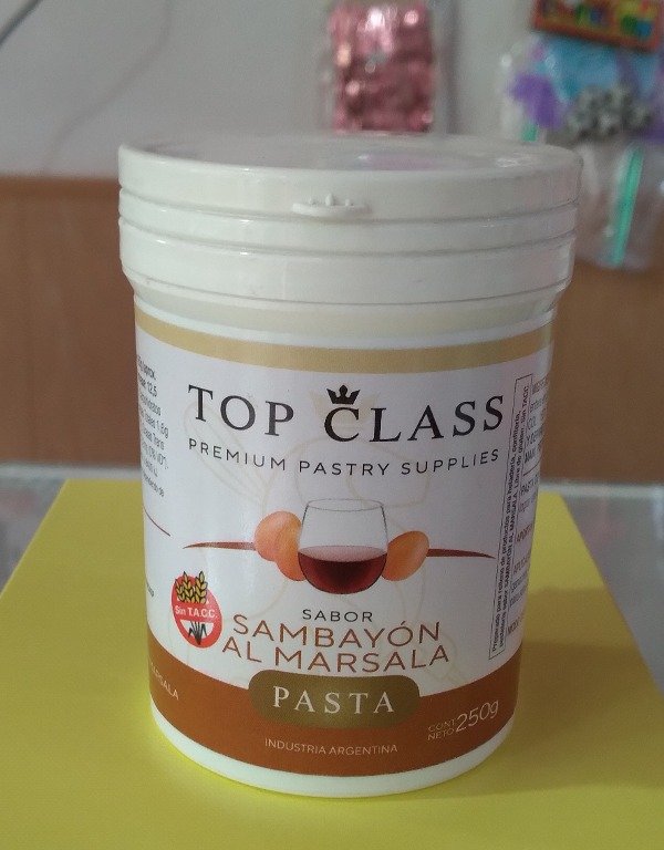 Producto - Pasta TOP CLASS para saborizar rellenos sambayon