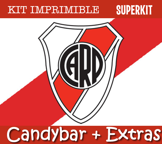 Producto - Kit Imprimible River Plate Futbol Editable