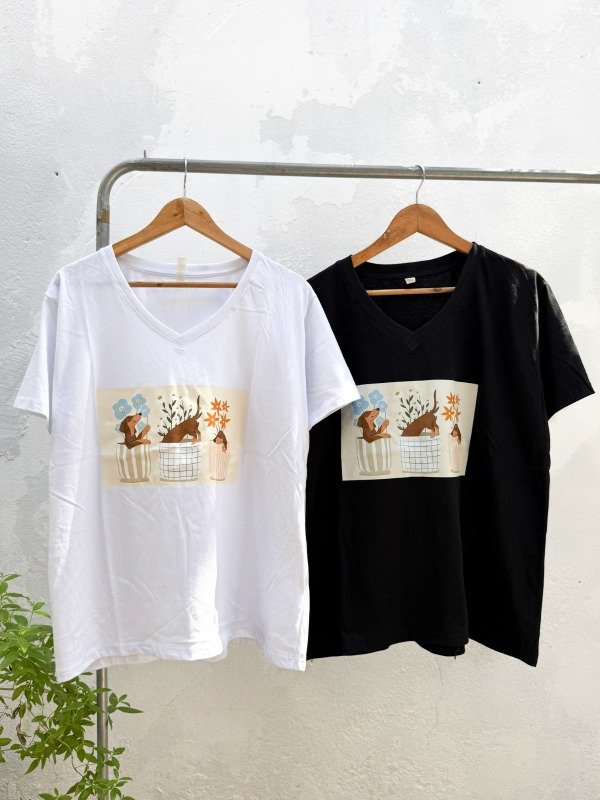 Producto - Remera perritos - algodón