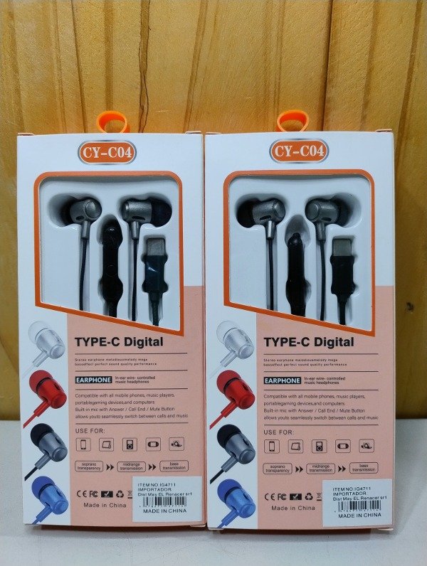 Producto - Auriculares tipo c