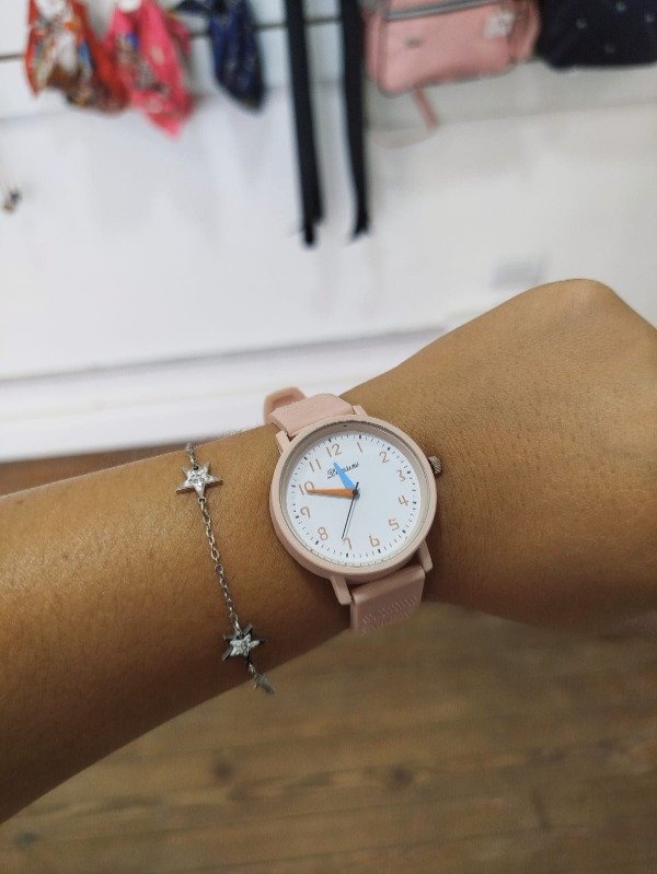 Producto - Reloj baby pink