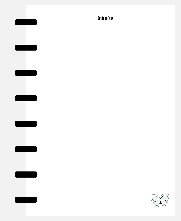 Producto - 20 Hojas lisas A5 - Mariposa