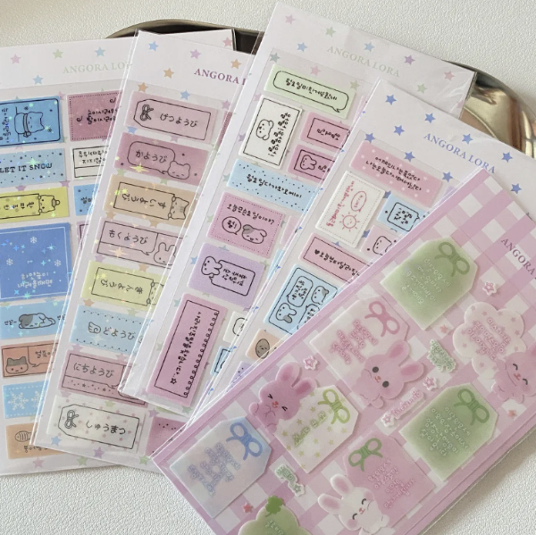 Producto - Plancha stickers korean style