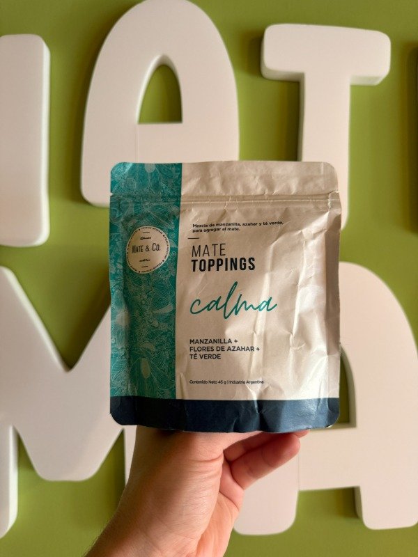 Producto - Calma Mate Topping 45gr Mate y Co