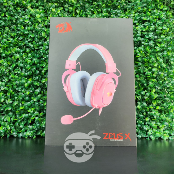 Producto - AURICULARES REDRAGON ZEUS-X H510-RGB ROSA USB