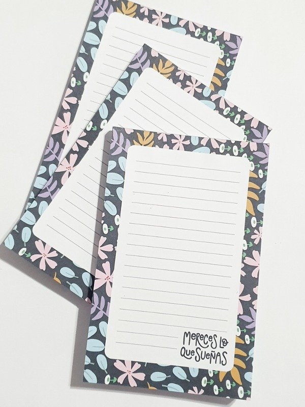 Producto - Block Mereces lo que Sueñas