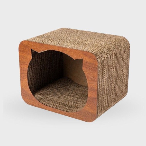 Producto - RASCADOR AGATAR CUBO 38X28X28