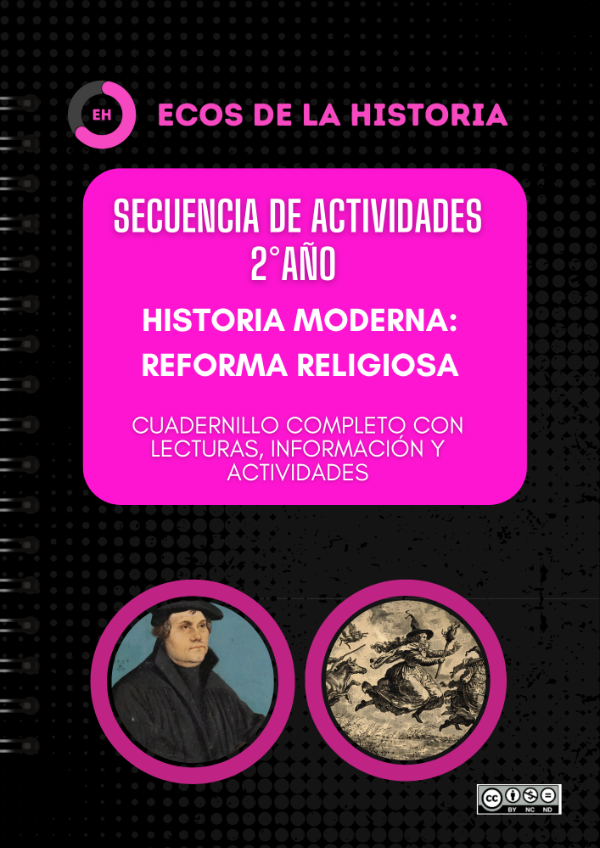 Producto - 2do- Cuadernillo sobre Reformas Religiosas