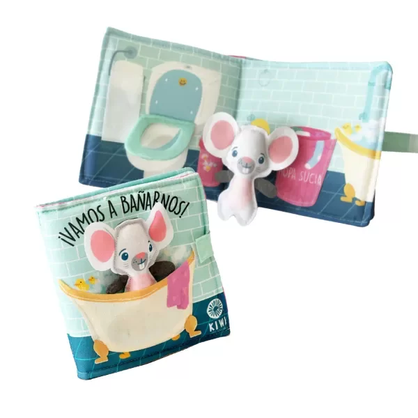 Producto - Libro Vamos a bañarnos - Kiwi