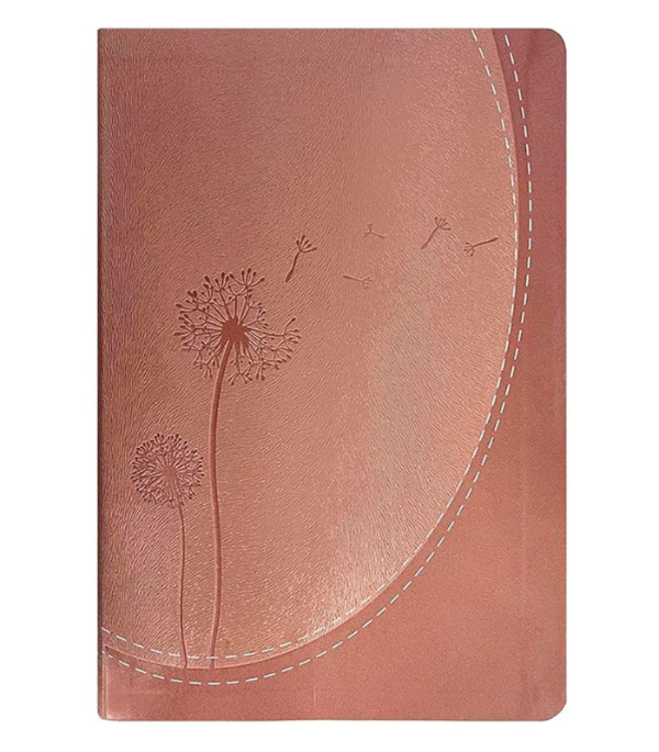 Producto - BIBLIA RVR PROMESAS LETRA GIGANTE IMITACIÓN PIEL ORO ROSADO