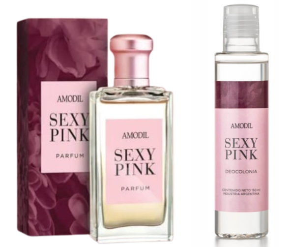 Producto - COMBO PERFUME FEMENINO "SEXY PINK" + DEOCOLONIA AMODIL